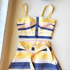 Anthropologie Dresses - Anthropologie Stripe Skirt And Top Set Anthropologie Dresses - Anthropologie Stripe Skirt And Top Set